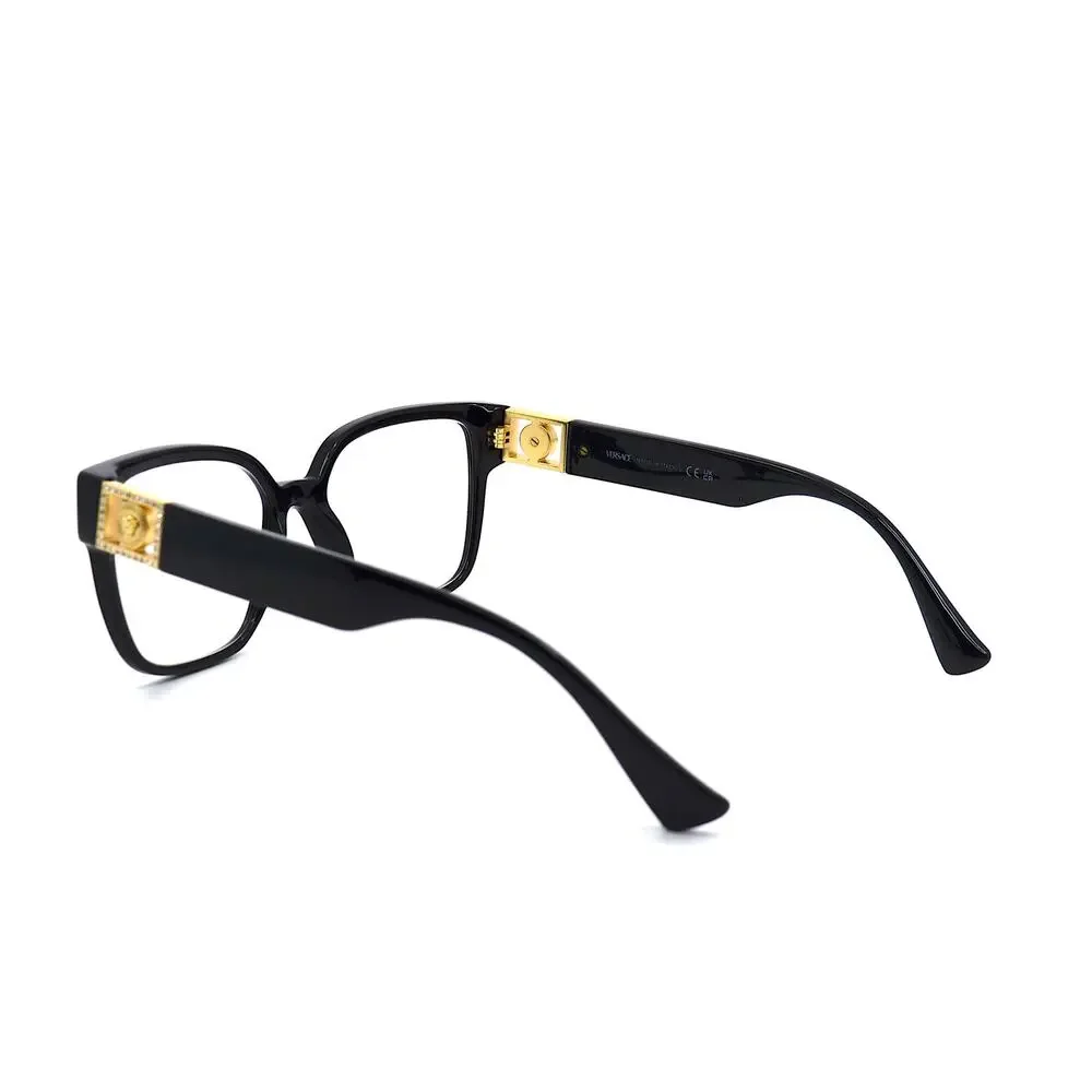 VERSACE VE3329B GB1 BLACK EYEGLASSES FRAME - Picture 4 of 12